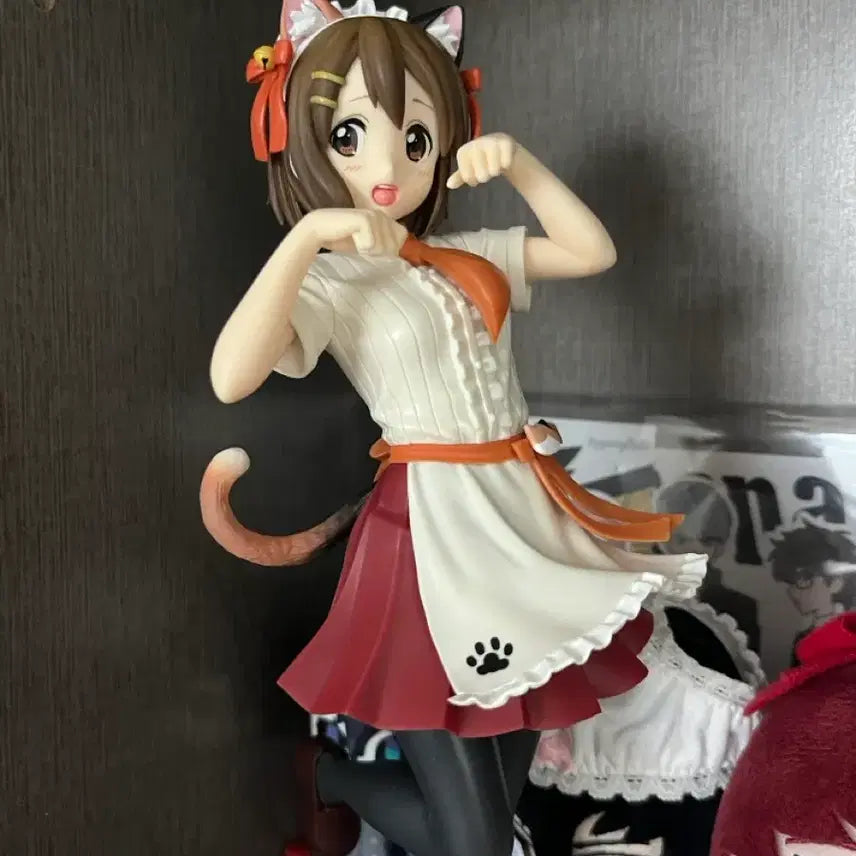 [BUNJANG] K-On! Yui Hirasawa Furyu Trio-Try-iT Nekomimi Nyan Cafe Maid Figure / 케이온 히라사와 유이 후류 Trio-Try-iT 네코미미 냥카페 메이드 피규어