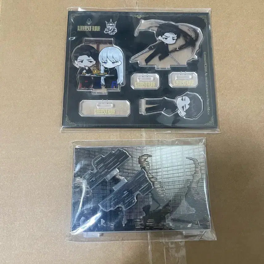 [BUNJANG] HamHamPangPang Roland and Background Acrylic Stand / 햄햄팡팡 롤랑+배경 아크릴 팝니다