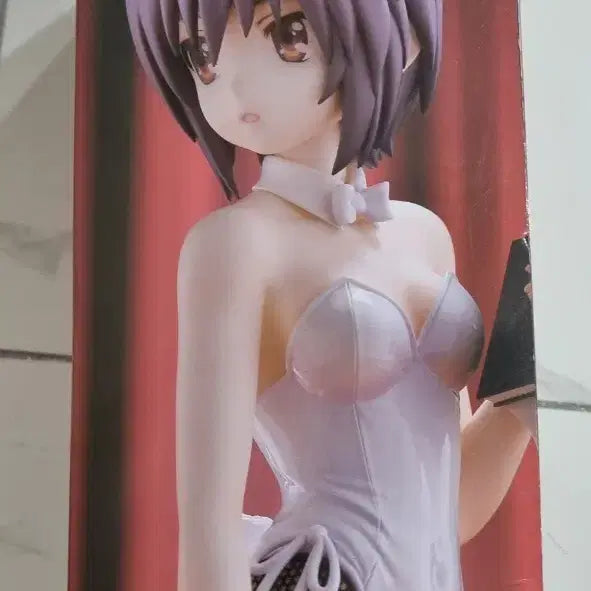 [BUNJANG] The Melancholy of Haruhi Suzumiya Yuki Nagato Rabbit Costume Figure (Unsealed) / 스즈미야 하루히의 우울 나카토 유키 피규어 미개봉