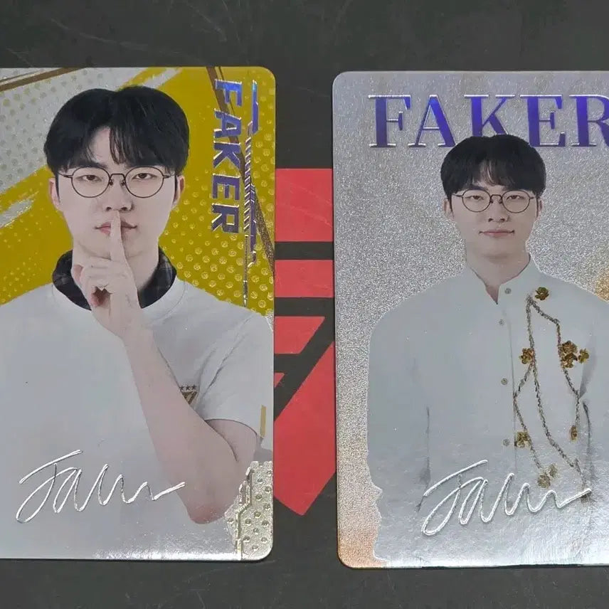 [BUNJANG] T1 Faker Chinese Pop-up Photocard Set (2 pcs) / 티원 페이커 중국 팝업 포토카드 2장