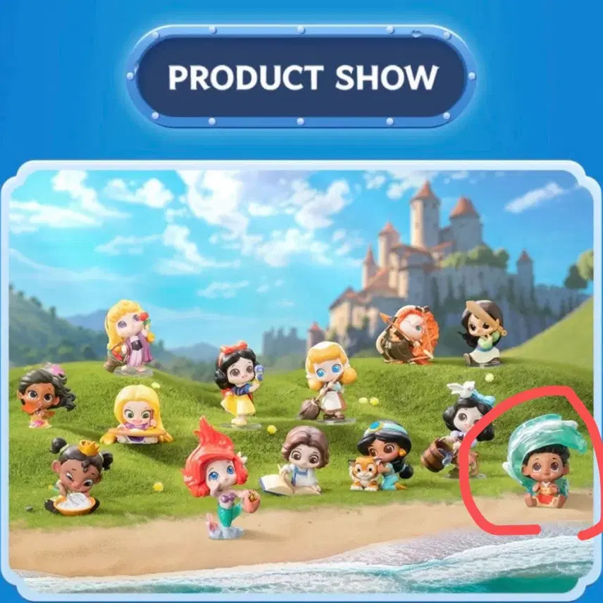 [BUNJANG] Disney Princess 100th Anniversary Pop Mart Moana Figure / 디즈니 프린세스 100주년기념 팝마트 모아나