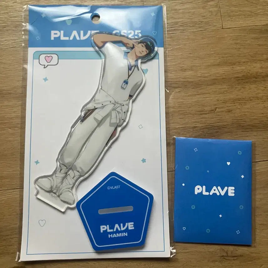 [BUNJANG] PLAVE Hamin GS25 Acrylic Stand &amp; Photo Set / 플레이브 GS25 지에스 아크릴 스탠드 하민 증사 일괄 plave