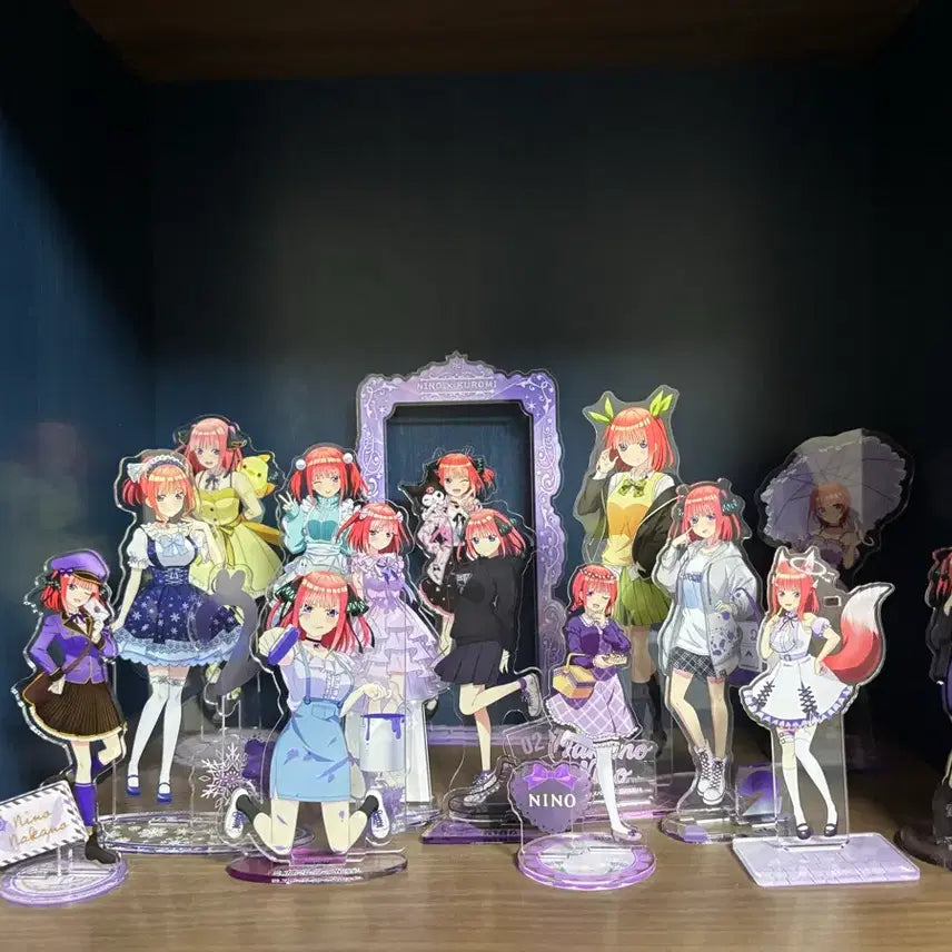[BUNJANG] The Quintessential Quintuplets Nino Acrylic Stand Bundle Set / 5등분의 신부 니노 아크릴스탠드 일괄로 판매합니다