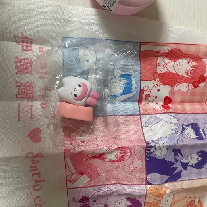 [BUNJANG] Junji Ito x Sanrio Collaboration Eco Bag &amp; Gacha Figure Bundle / 이토준지 산리오에코백  가챠 컬러 일괄  판매합니다