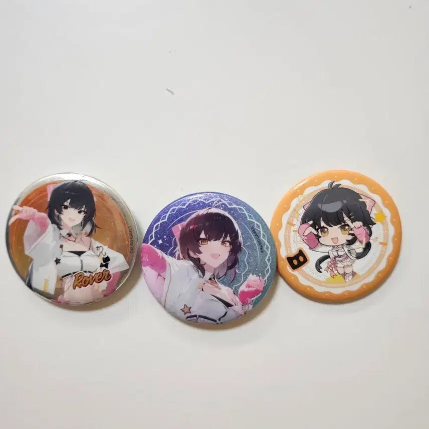 [BUNJANG] Yeorangja 2nd Anniversary Can Badge Set (3 Types) / 명조 띵페 여랑자 캔뱃지 3종