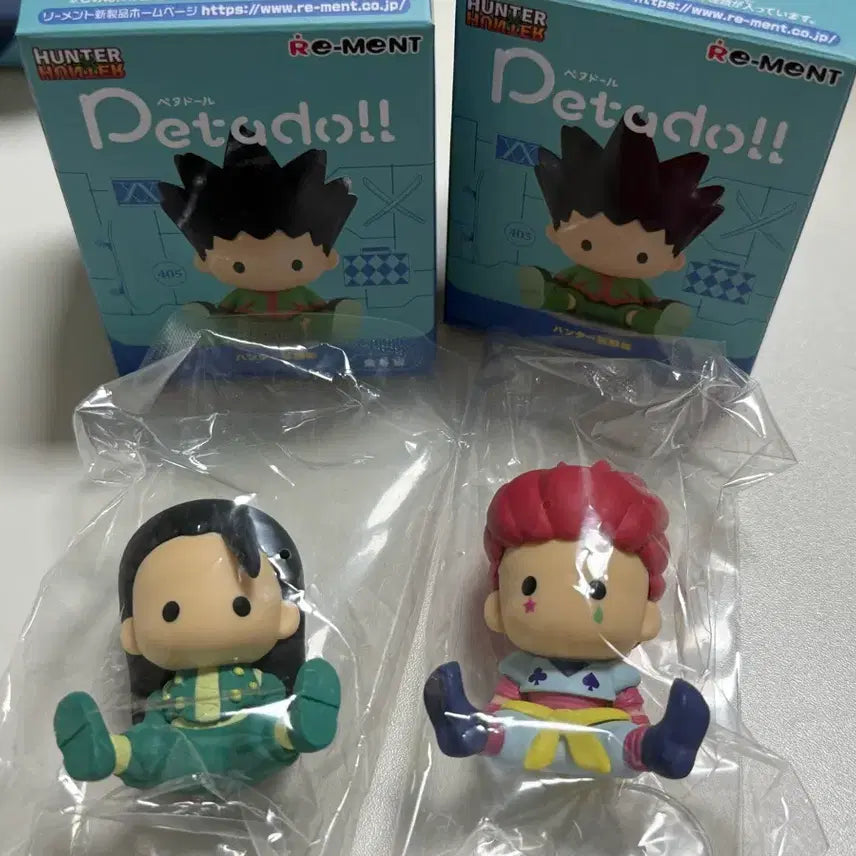 [BUNJANG] Hunter x Hunter Peta-Do! Hunter Exam Arc Hisoka &amp; Illumi Bundle Set / 헌터X헌터 페타돌 헌터시험편 히소카, 이르미 일괄 판매