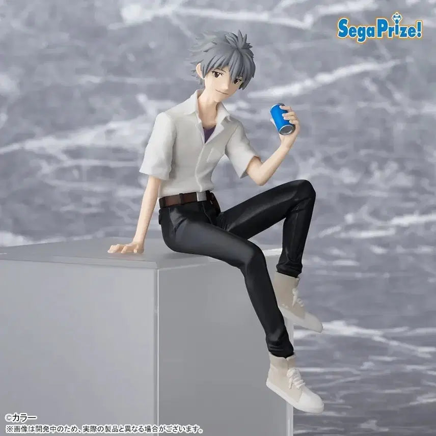 [BUNJANG] Evangelion New Theatrical Edition Sega Nagisa Kaworu Chokonose Figure (Sealed) / [미개봉] 에반게리온 신극장판 세가  나기사 카오루 쵸코노세 피규어