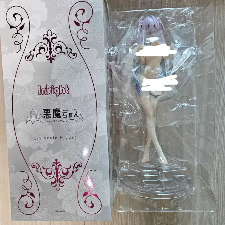 [BUNJANG] 1/5 White Demon Stripped Version Figure (Repairable) / [파손/수리용] 1/5 하얀악마 탈의 버전 피규어