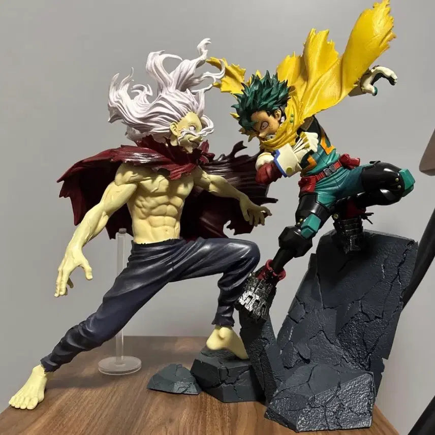 [BUNJANG] My Hero Academia Ichiban Kuji "Contrasting Thoughts" Izuku Midoriya Figure (A Prize), Tomura Shigaraki Figure (B Prize) / 히로아카 제일복권 상반된 생각 미도리야 a상 시가라키 b상 피규어