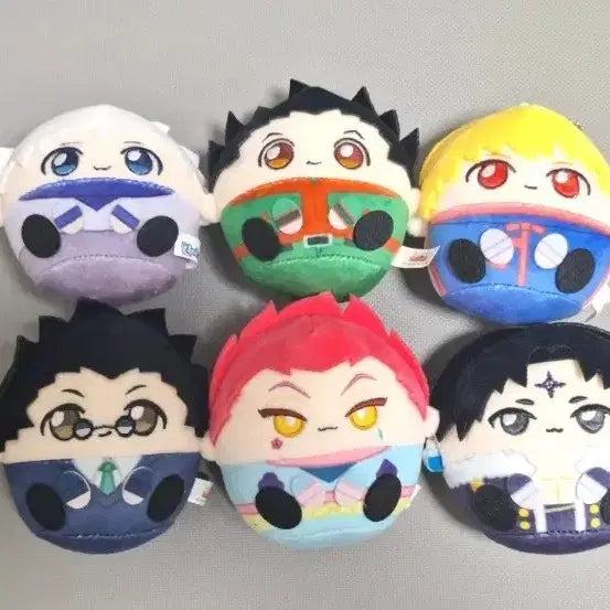 [BUNJANG] Hunter x Hunter "Degudegul Nuru Set" Plush Dolls Set Gon, Killua, Kurapika, Leorio, Hisoka, Chrollo / 헌터헌터 데굴데굴 눌셋 누이구루미 인형 곤 키르아 크라피카 레오리오 히소카 클로로 풀셋 양도 판매