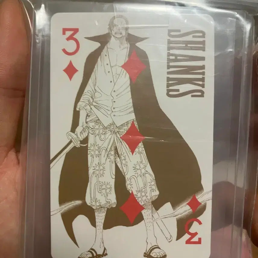 [BUNJANG] One Piece Film Gold Trump Shanks Limited Edition Card / 원피스카드 필름골드 트럼프 한정