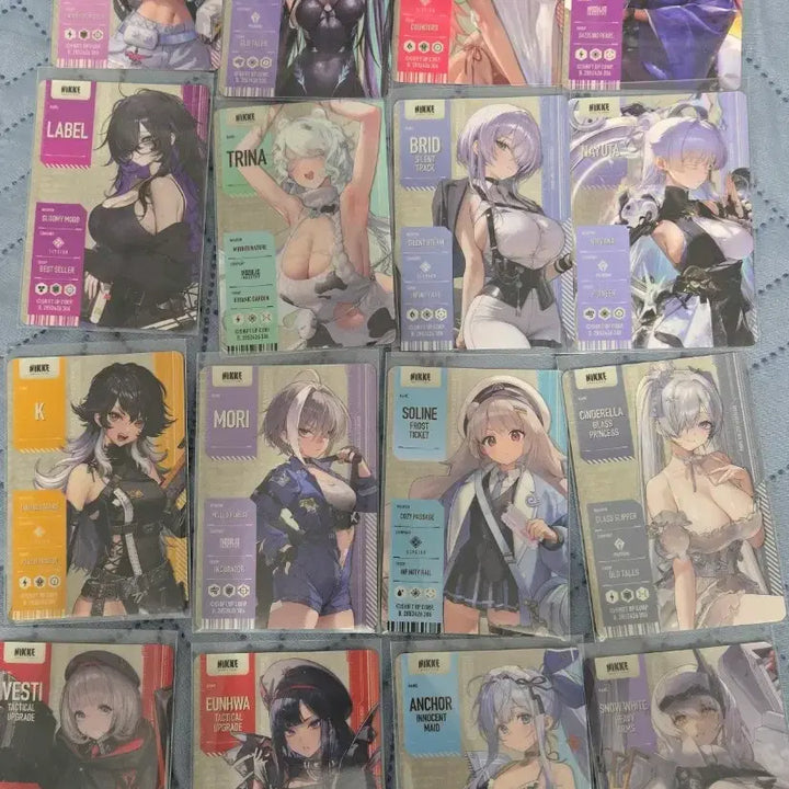 [BUNJANG] NIKKE Card Dass Metal Card Series 4 16 Types Bundle Set / 니케 카드다스 메탈카드 4탄 16종 일괄