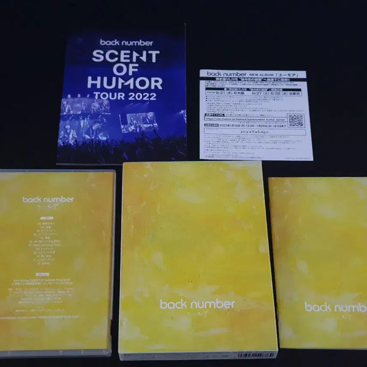 [BUNJANG] back number Humor 7th Album (CD+Blu-ray) Limited Edition / back number 백넘버 7집 앨범 humor (CD+Blu-ray) 한정반