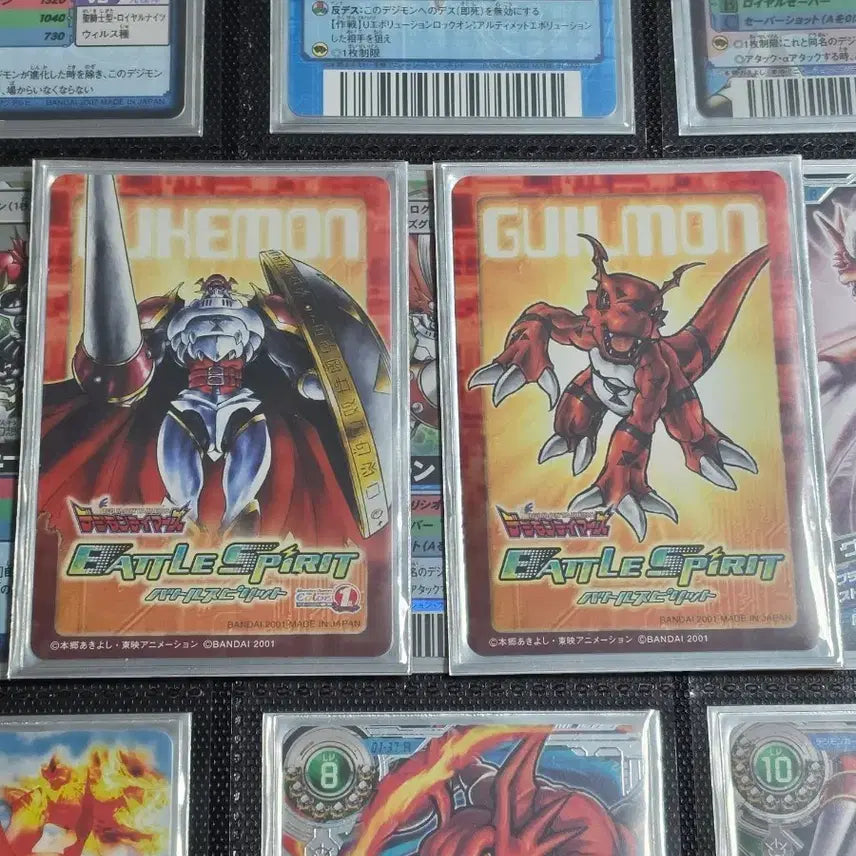 [BUNJANG] Digimon Card Dukemon &amp; Guilmon Battle Spirits Set / 디지몬 카드 듀크몬, 길몬 배틀스피릿 세트