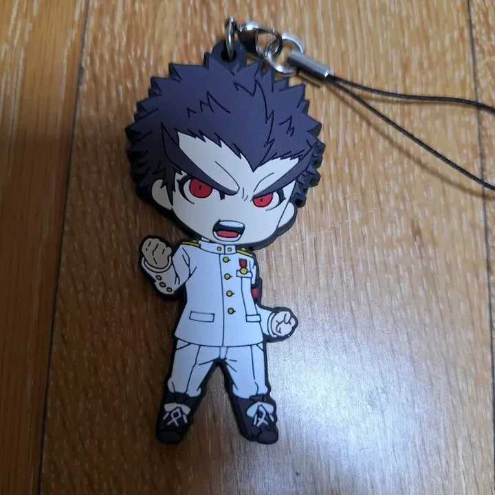 [BUNJANG] Danganronpa Kiyotaka Ishimaru Rubber Strap Keychain / 단간론파 이시마루 키요타카 러버스트랩 키링