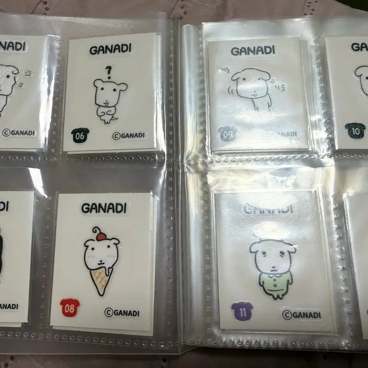 [BUNJANG] Ganadi Ttibusil Bundle Set / 가나디 띠부씰 일괄