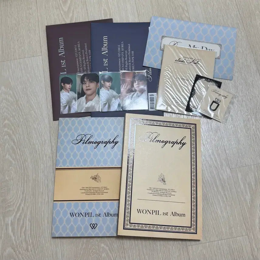 [BUNJANG] Day6 Wonpil Filmography Album Part 1 &amp; Part 2 Bundle Set (Sealed) / 습작노트 미개봉) 원필 필모그래피 앨범