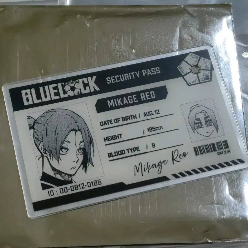 [BUNJANG] Blue Lock Mikage Reo ID Card (Animate Pop-up) / 블루록 레오 아이디카드 애니메이트 팝업