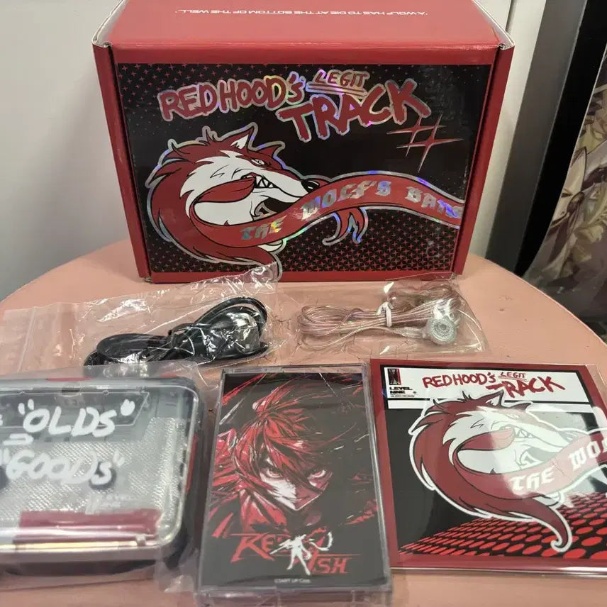 [BUNJANG] Nikke Red Hood Cassette (Excluding Cards) / 니케 레드후드 카세트(카드 제외)
