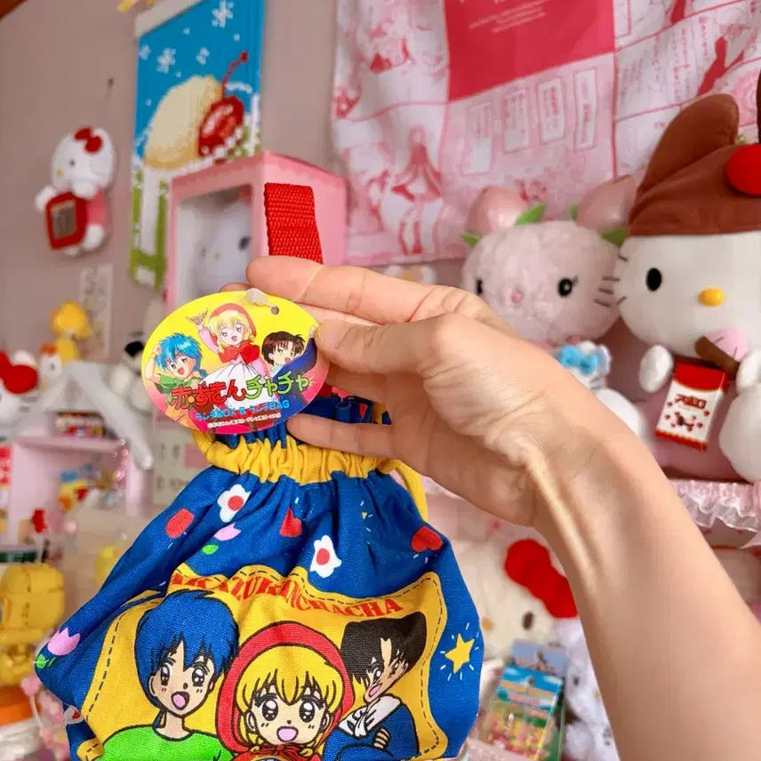 [BUNJANG] Retro Red Riding Hood Chacha Pouch / (8/22일까지 할인)고전 빨간망토 차차 파우치