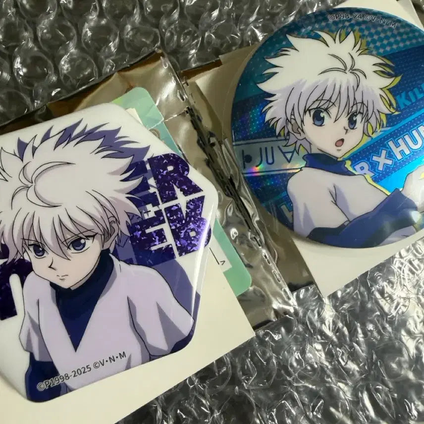 [BUNJANG] Hunter x Hunter Killua Can Badge Bundle Set / 헌터헌터 키르아 캔뱃지 일괄