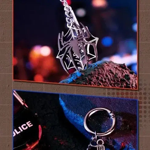 [BUNJANG] Spider-Man Web &amp; Mask Keychain / 스파이더맨 거미줄 &amp; 마스크키링 (1종류)
