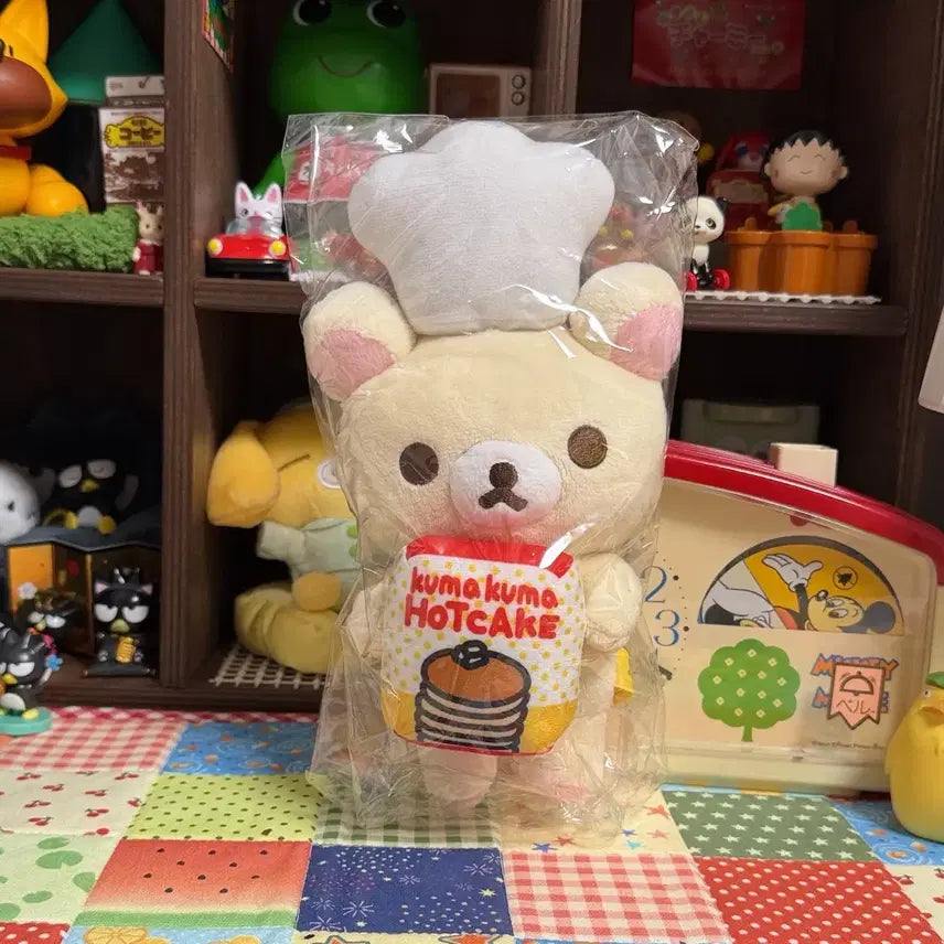 [BUNJANG] Rilakkuma Korilakkuma Hotcake Plush 22cm / 코리락쿠마 핫케이크 인형 22cm