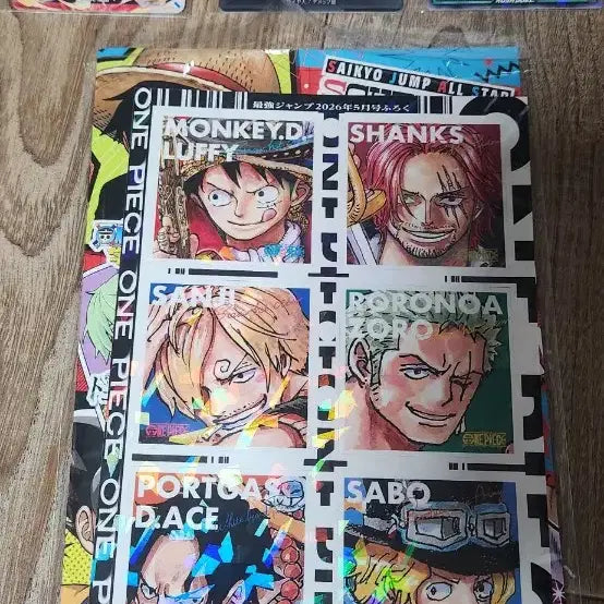 [BUNJANG] Manga Promo Cards, Stickers, Schedule Book Set / 만화책 프로모카드, 스티커, 스케줄북