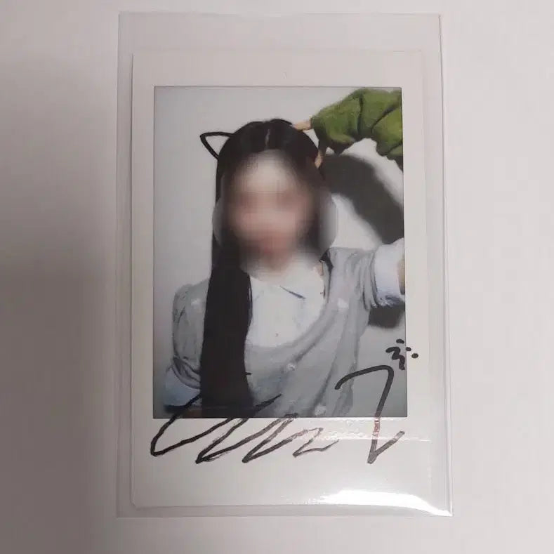 [BUNJANG] Rescene Wonyoung Signed Polaroids (Bloom) / 리센느 원이 싸인 폴라 (블룸)