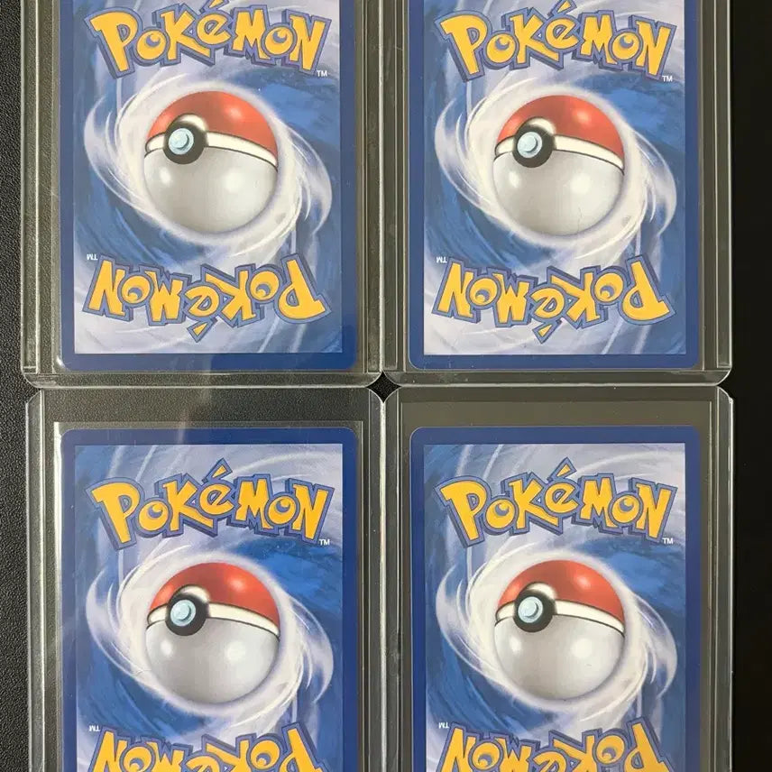 [BUNJANG] Pokemon Card Fossil 4 Types AR Set (Archeo, Amaura, Tyrunt, Carracosta) / 포켓몬 카드 화석 4종 AR 세트 (아케오스, 아마루르가, 늑골라, 시라칸)