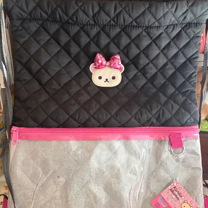 [BUNJANG] San-X Korilakkuma Full Series Quilted Bag / 코리락쿠마 가득시리즈 퀼트 가방