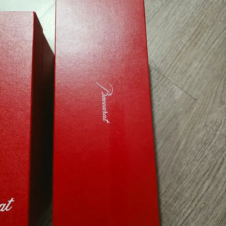 [BUNJANG] Baccarat Dom Perignon Flute Champagne Glasses (Set of 2) with Red Box / Baccarat(돔 페리뇽 플루트) 샴페인잔레드박스진품