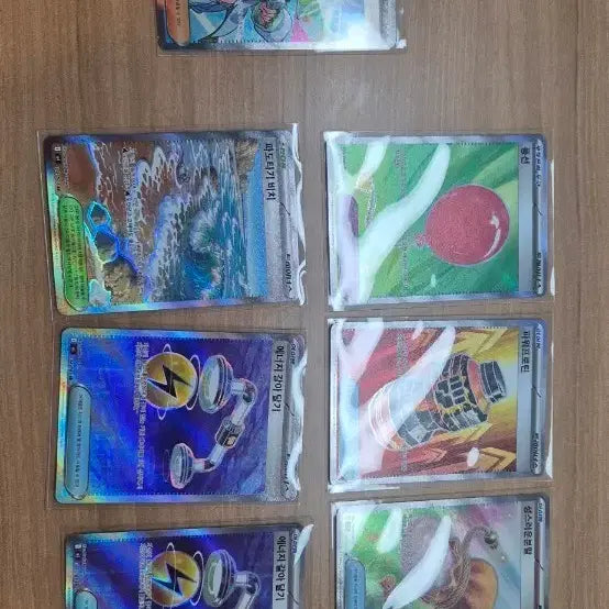 [BUNJANG] Pokemon SR Rare Item Card Set (7 Cards) / 포켓몬스터 sr 희귀 아이템카드 7장