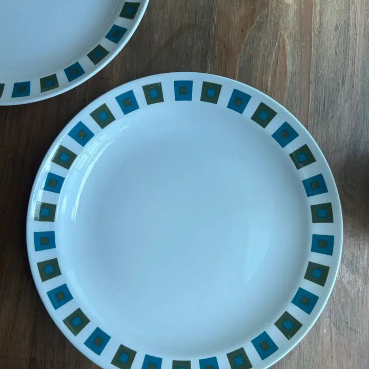 [BUNJANG] Midwinter English Vintage Salad Plate (2 pcs) / 영국 빈티지 미트윈터 샐럿접시 2p