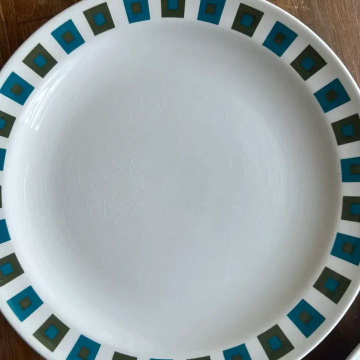 [BUNJANG] Midwinter English Vintage Salad Plate (2 pcs) / 영국 빈티지 미트윈터 샐럿접시 2p