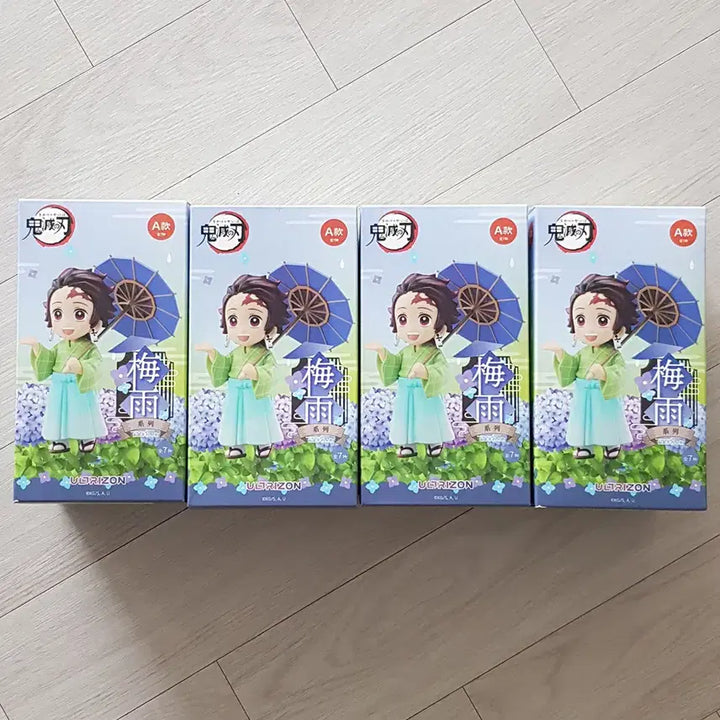 [BUNJANG] Ufotable Demon Slayer Kimetsu no Yaiba Rainy Season Series Figure Set A (4 Types) / 정품 ufotable 귀멸의칼날 장마 시리즈 피규어 A세트 4종