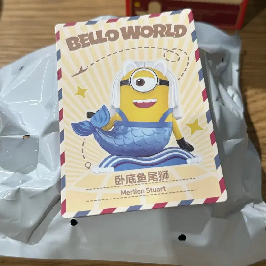 [BUNJANG] Pop Mart Minions Belleworld Sakura, Mermaid (Sealed) / 팝마트 미니언즈 벨로월드 사쿠라, 인어공주 (미개봉)