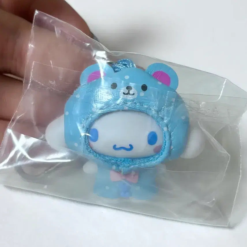 [BUNJANG] Sanrio Cinnamoroll Chibi-tomo Raincoat Figure / 산리오 우비 치비토모 시나모롤