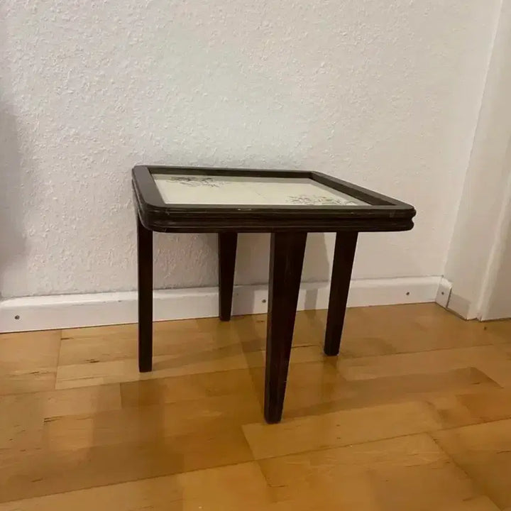 [BUNJANG] German Vintage Floral Mini Table / 독일)빈티지 플로랄 미니테이블