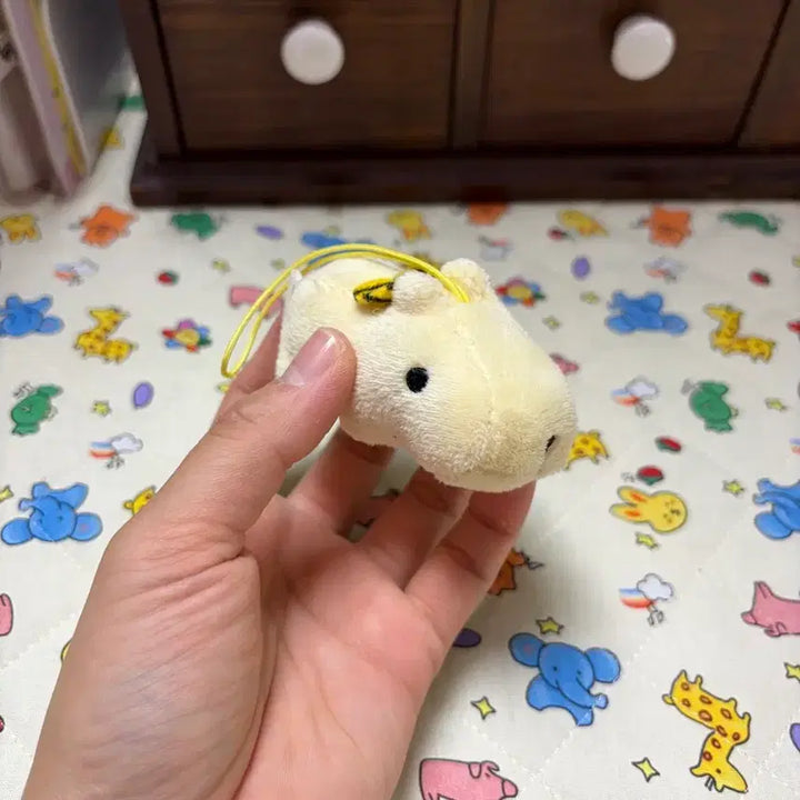 [BUNJANG] Classic Capybara Leopard Print Keychain / Plush / 고전 카피바라상 호피 키링/인형