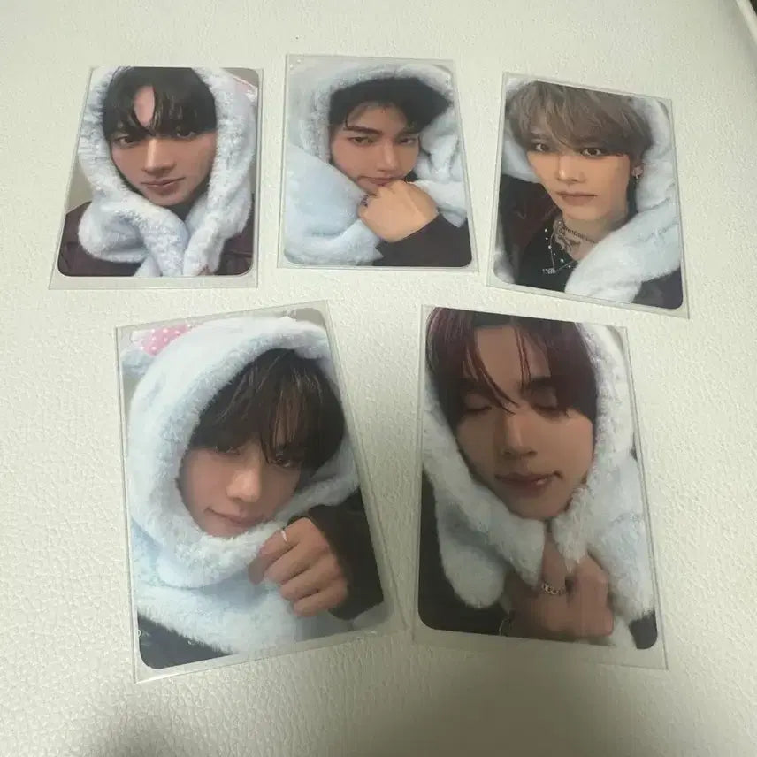 [BUNJANG] NCTzen PPOSONGJWI Beat Road Lucky Draw Photocard 5 Member Set / 앤더블 뽀송쥐 비트로드 특전 포카 5인