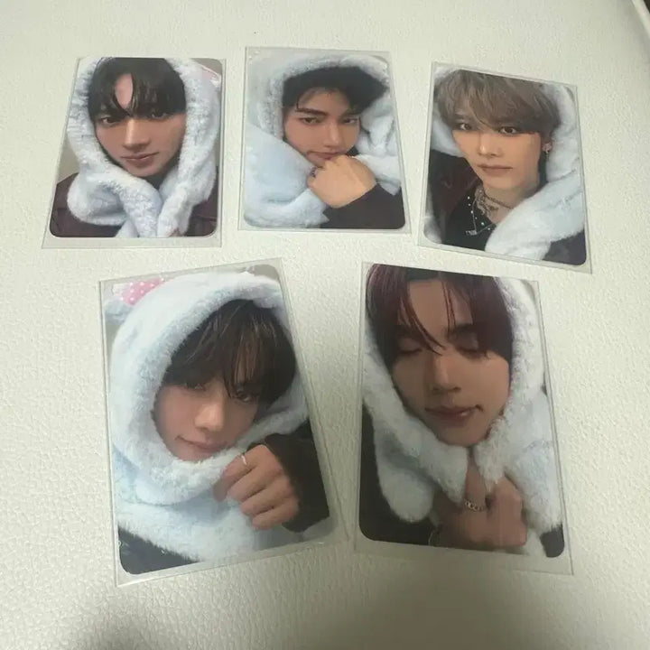 [BUNJANG] NCTzen PPOSONGJWI Beat Road Lucky Draw Photocard 5 Member Set / 앤더블 뽀송쥐 비트로드 특전 포카 5인