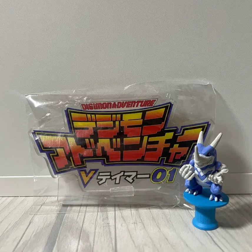 [BUNJANG] Digimon V-Tamers V-Tamer 01 Logo Acrylic Standee + Breumon / 디지몬 V테이머-01 로고 아크릴스탠드+브이드라몬
