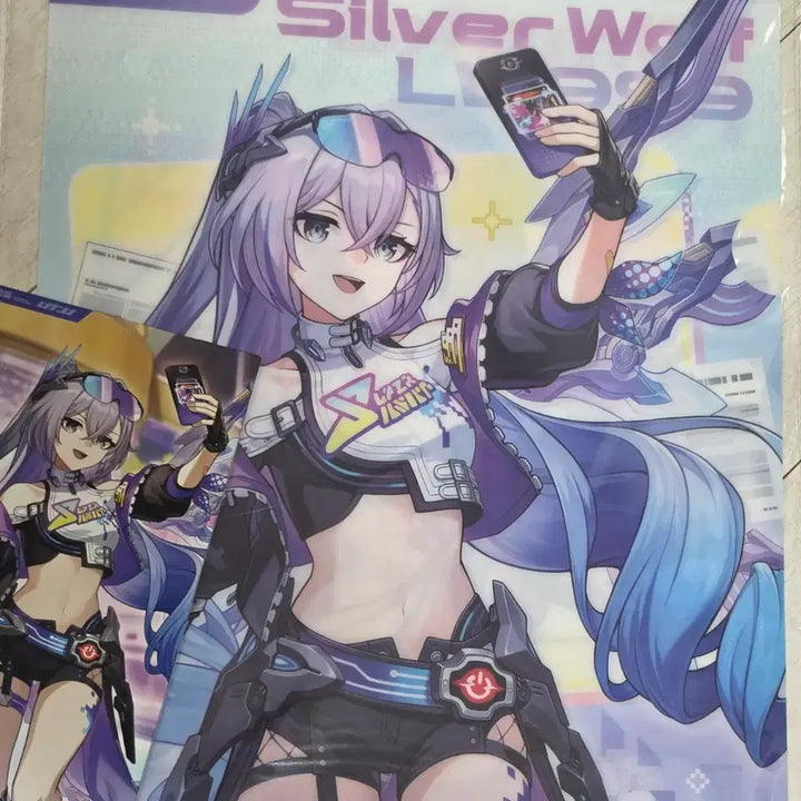 [BUNJANG] Honkai: Star Rail Silver Wolf Immersive Exhibition Special Ticket &amp; L-Folder Bundle / 붕스 은랑 뀨랑 전시회 히든 티켓 및 L자 파일 일괄