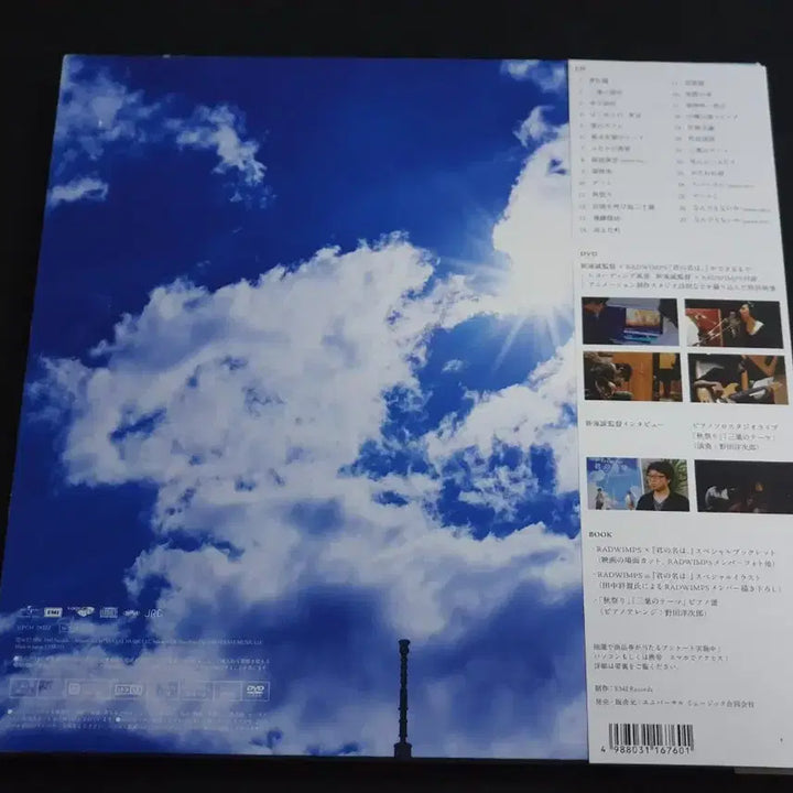 [BUNJANG] RADWIMPS Your Name. OST (CD+DVD) Limited Edition / 일본 애니메이션 너의 이름은 OST (CD+DVD) 한정반 래드윔프스