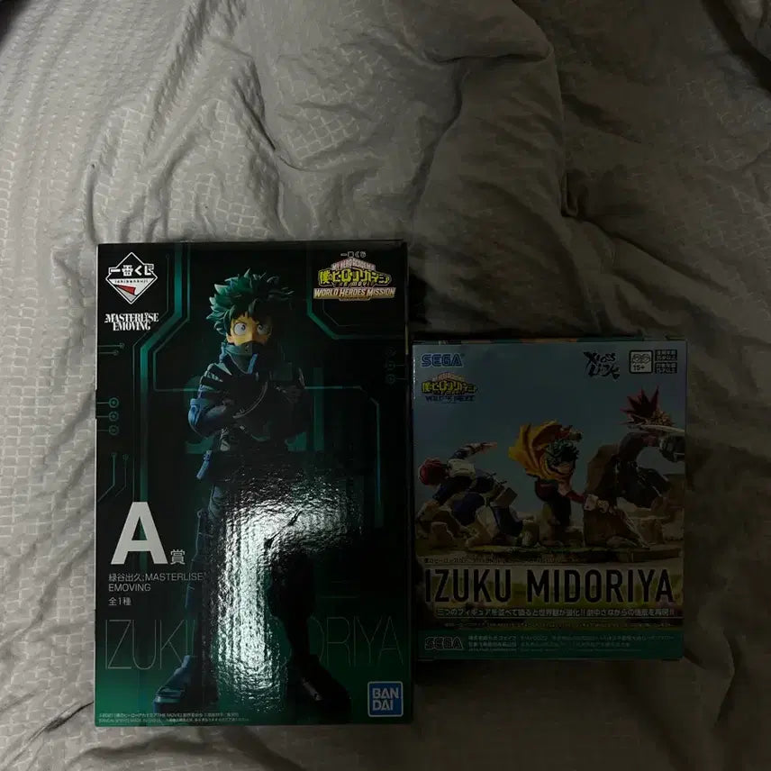 [BUNJANG] My Hero Academia World Heroes Mission Izuku Midoriya A Prize Figure (Sealed) / 히로아카 월드히어로즈 미션 미도리야A상 (미개봉)