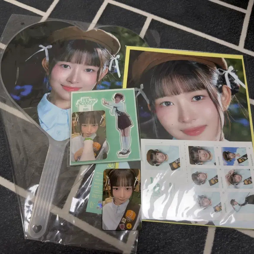 [BUNJANG] IVE Rei Fan Concert IveScout Photokit Uchiwa Acrylic Set / 아이브 레이 팬콘 아이브스카웃 포토키트 우치와 아크릴 셋트