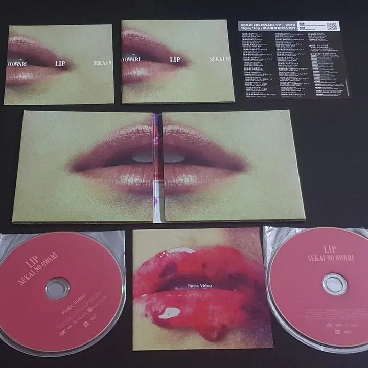 [BUNJANG] SEKAI NO OWARI Lip (CD+DVD) Limited Edition Album / 세카이노오와리 4집 앨범 Lip (CD+DVD) 한정반