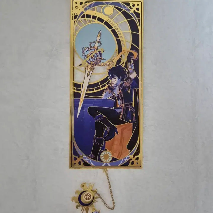 [BUNJANG] Elsword Noah Celestia Unofficial Metal Bookmark / 엘소드 노아 셀레스티아 비공식 금속 책갈피 판매합니다.