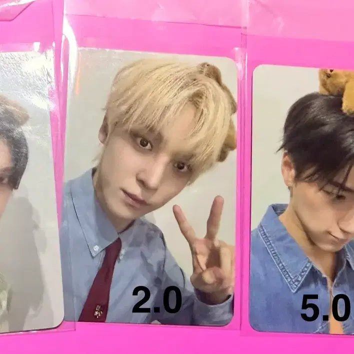 [BUNJANG] ATEEZ Mapzd Teaser Bear Photocard / 에이티즈 맵달 티즈 머리 위에 곰 포카 양도